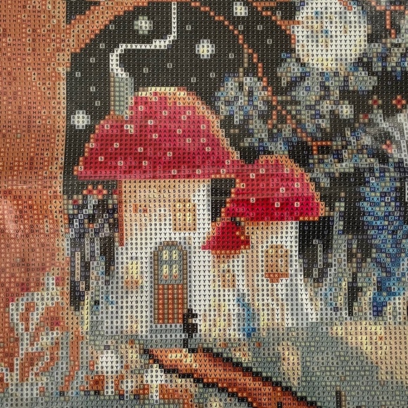 Mushroom Diamond Painting Kit - Picture 1 of 4